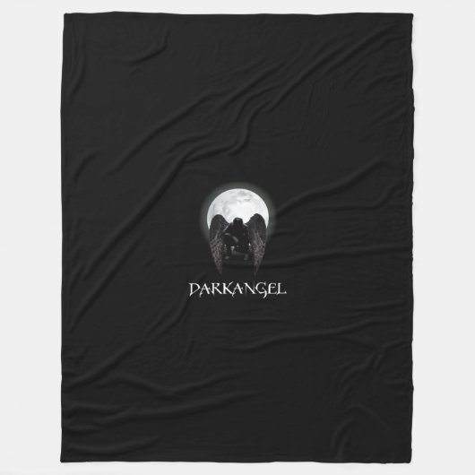 DarkAngelロゴフリースブランケット フリースブランケット (正面)