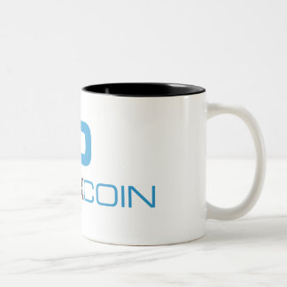 Darkcoinのコーヒー・マグ ツートーンマグカップ