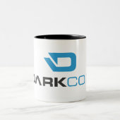 Darkcoinのコーヒー・マグ ツートーンマグカップ (中央)