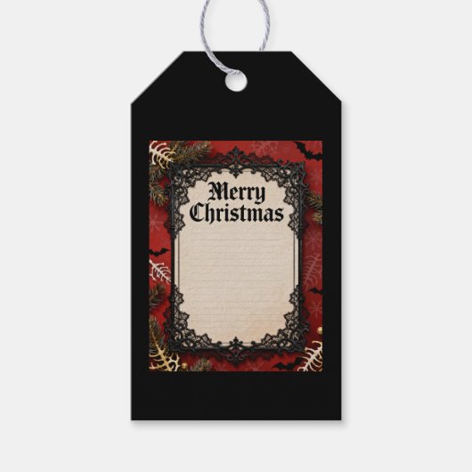 Darker But Older Christmas Tag 2 ギフトタグ (正面)