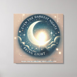 Darkest Nights AIアート キャンバスプリント