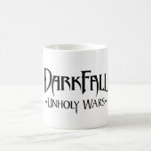Darkfallの不道徳な戦争のクラシックで白いマグ コーヒーマグカップ (中央)