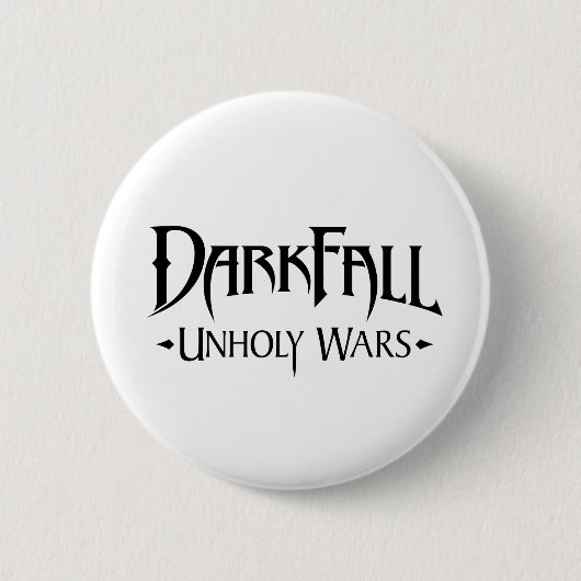 Darkfall不道徳な戦争のロゴの円形ボタン 缶バッジ (正面)