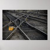 Darkfield train tracksポスター ポスター (正面)