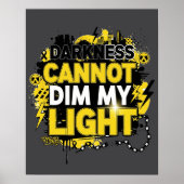 Darkness Can Not Dim My Light ポスター (正面)