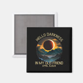 Darkness My Old Friend 太陽の Eclipse 2019年4月 マグネット (正面/裏面)