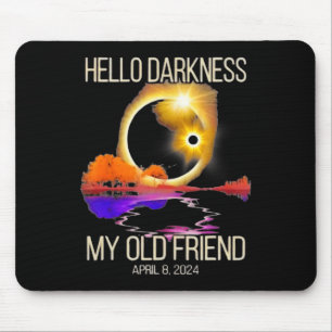 Darkness My Old Friend 太陽の Eclipse 2024年4月8日 マウスパッド
