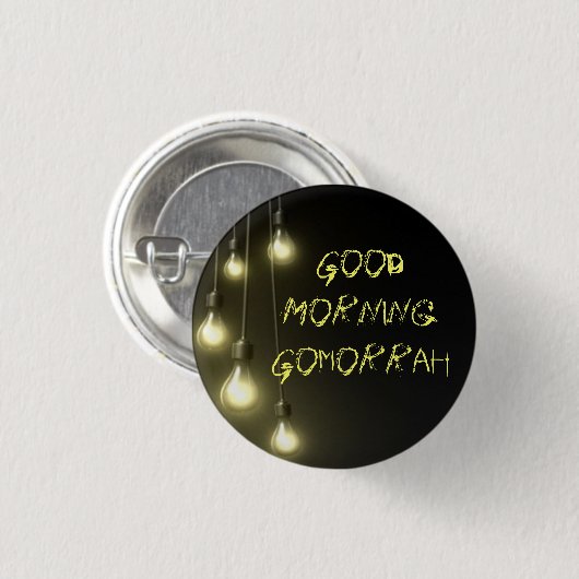 DarknessVsLight、おはようGomorrah 缶バッジ (正面&裏面)