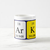 Darko期別テーブル名mag コーヒーマグカップ (中央)