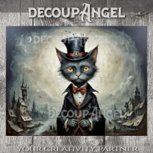 Darkshireからの主ウィスカー – Decopage -