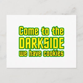 Darkside来にはCookieを使用 ポストカード