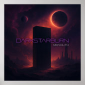 DarkStarBurnモノリス ポスター (正面)