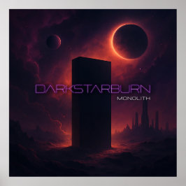 DarkStarBurnモノリス ポスター