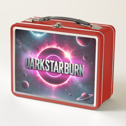 DarkStarBurn 2025宇宙 メタルランチボックス (正面)