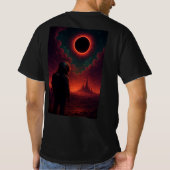 🪐DarkStarBurn "Eclipse Descent"両面T-Shi Tシャツ (裏面)