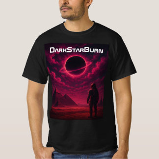 🪐DarkStarBurn "Eclipse Descent"両面T-Shi Tシャツ