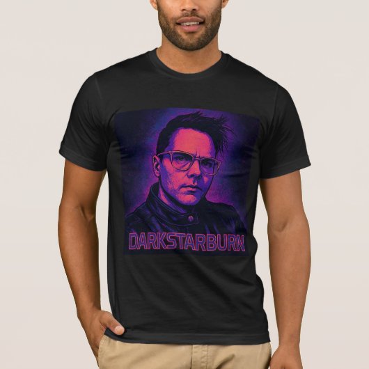 DarkStarBurn (Steve 2025) Tシャツ (正面)