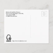 Darkworld、Brian Benson著 ポストカード (裏面)