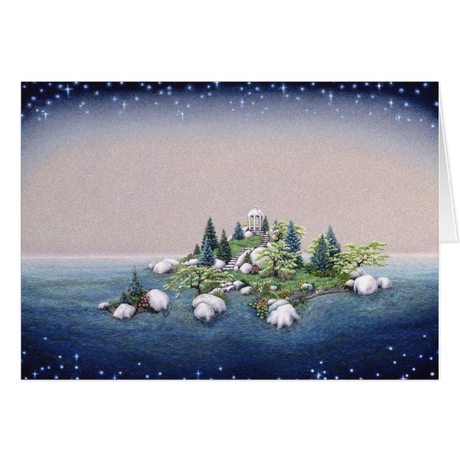 Darlene P. Coltrain著庭の島、 (正面横)