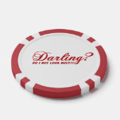 Darling私は見ていない忙しおもしろいことわざ ポーカーチップ (シングル)