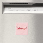 Darling私は見ていない忙しおもしろいことわざ マグネット (インサイチュ (食洗機))