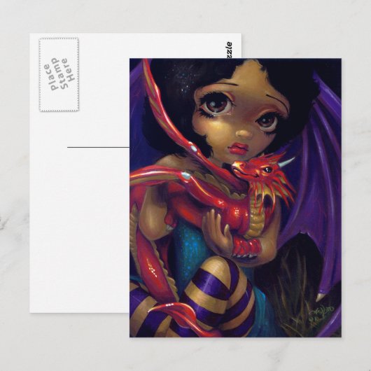 『Darling Dragonling I』はがき ポストカード (正面/裏面)