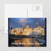 Darling Harbor、シドニー、オーストラリアのはがき ポストカード (正面/裏面)