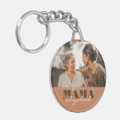 Darling Mama Photo Gift for Mom キーホルダー (正面左)