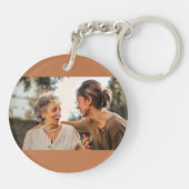 Darling Mama Photo Gift for Mom キーホルダー (裏面)