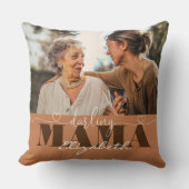 Darling Mama Photo Gift for Mom クッション (正面)