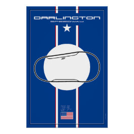 Darlington Speedway ポスター