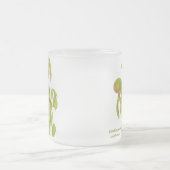 Darlingtoniaのcalifornica、食虫植物 フロストグラスマグカップ (中央)