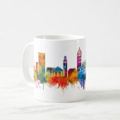 Darmstadt Germany Skyline コーヒーマグカップ (正面左)