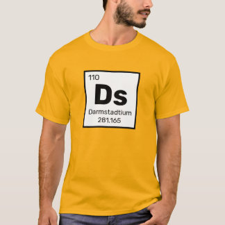 Darmstadtium/周期表 – DsエレメントTシャツ Tシャツ