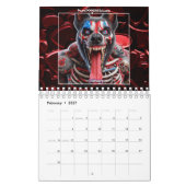 DarnDOGGIEClub 2026 Calendar カレンダー (2月 2027)