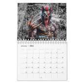 DarnDOGGIEClub 2026 Calendar カレンダー (1月 2026)