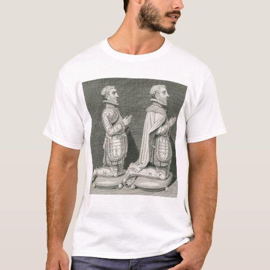 Darnleyヘンリースチュワート、主および彼の兄弟 Tシャツ (正面)