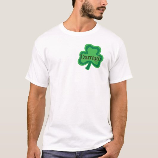 Darraghのアイルランド語 Tシャツ (正面)
