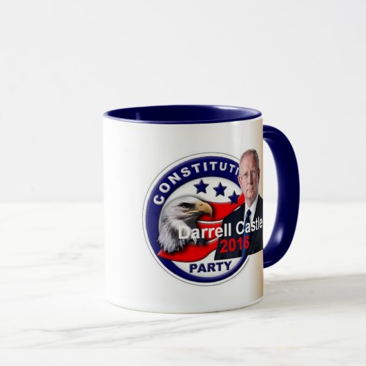 Darrellの城2016のマグ マグカップ (正面右)