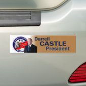 Darrellの城2016年 バンパーステッカー (車上)