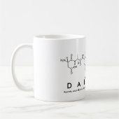 Darrickペプチド名mag コーヒーマグカップ (左)