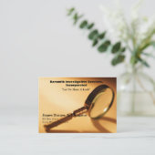 Darsmithの調査サービス、株式会社カード 名刺 (スタンド正面)