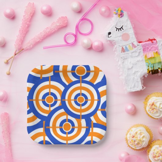 Dartパーティー紙プレート |ダーツガンパーティー ペーパープレート (パーティー)