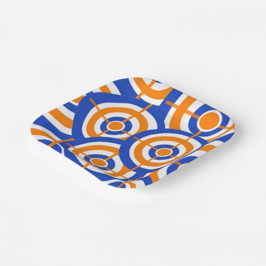 Dartパーティー紙プレート |ダーツガンパーティー ペーパープレート (傾斜あり)