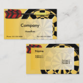 Dartビジネス・カード 名刺 (正面/裏面)