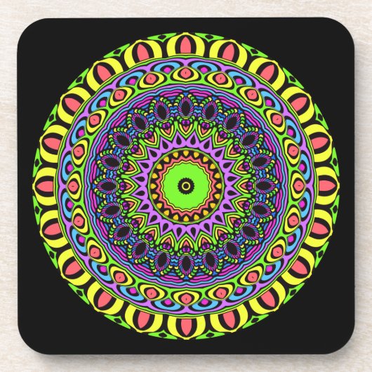 DARTマンダラ – ネオン1 コースター (正面)