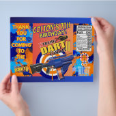 Dart Battle Birthday Chip Bag! チラシ (手)