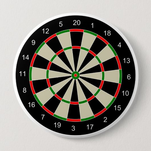 Dart Board 缶バッジ (正面)