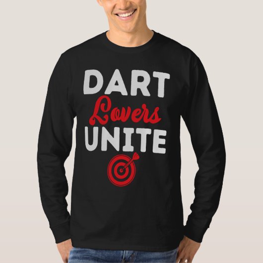 Dart Board Dart Unite Dar for Teams Tシャツ (正面)