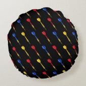 Dart Player 180 Treble Top Dartboard ラウンドクッション (裏面)